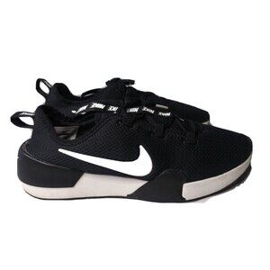 Nike Ashin Modern Run Sneakers Womens Size 11 Shoes Black White Swoosh